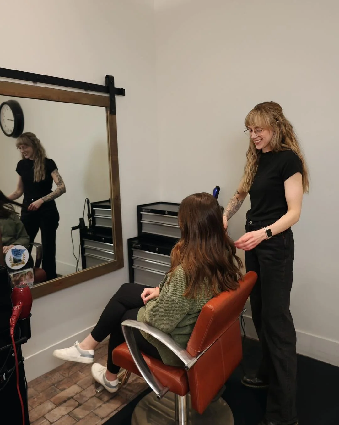 So proud of the talent on our team. Maddy bringing her skill and creativity to every client she works with.