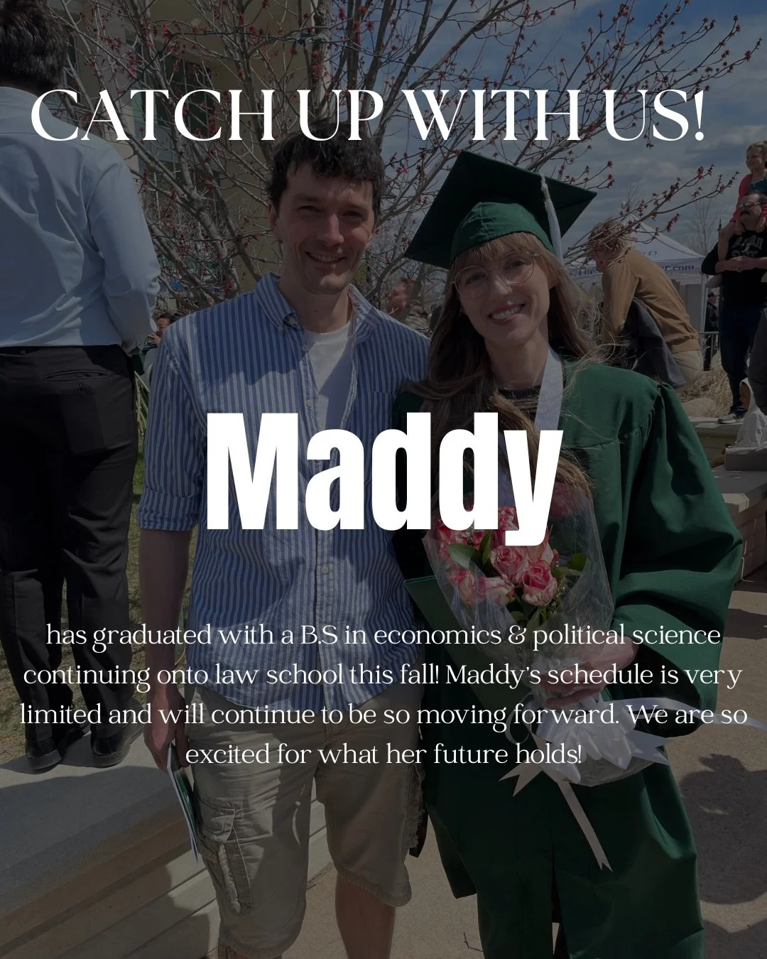 In case you missed our email, here&rsquo;s a little peek at what some of our team has been up to lately! We&rsquo;re excited to have our full crew back together again this summer! 

Have a great weekend☀️