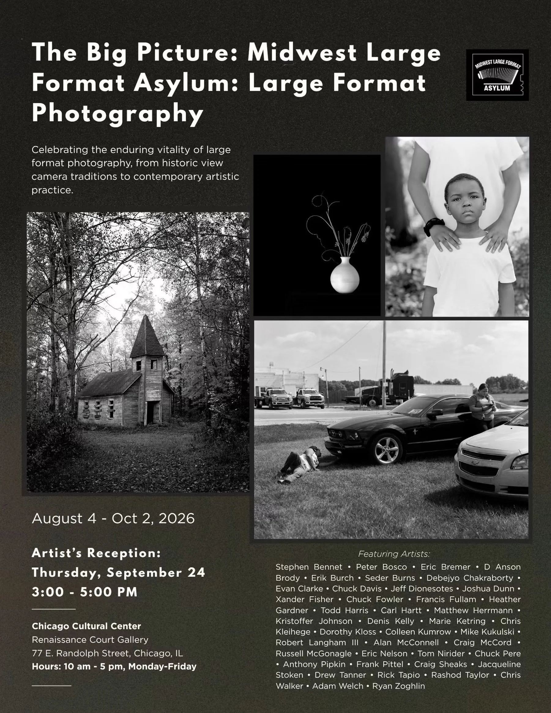 I&rsquo;m really excited to be part of this exhibit alongside so many photographers who are making some truly stunning and inspiring work. If you&rsquo;re in Chicago between August 4 and October 2, be sure to check it out! I&rsquo;ll be there for a t