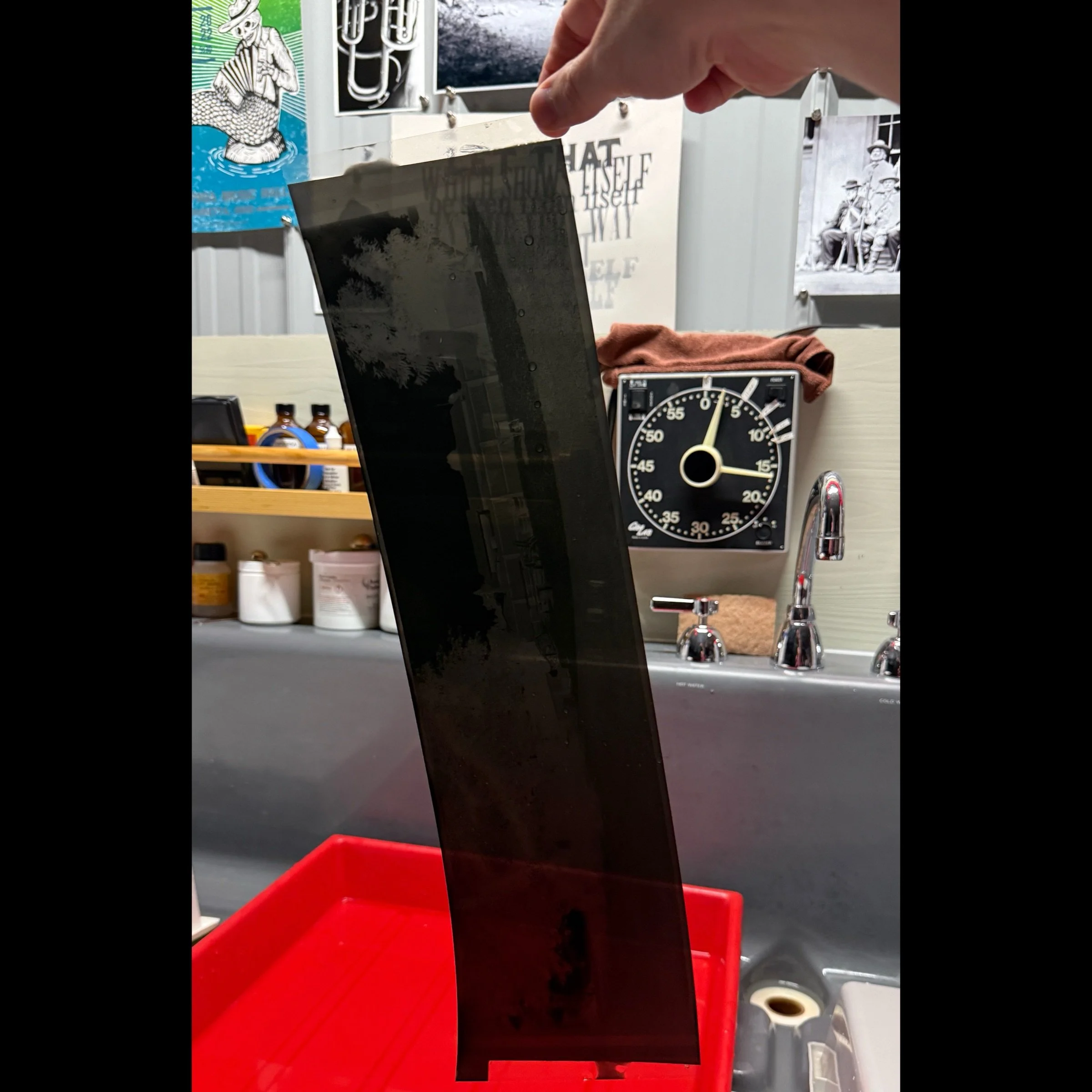I&rsquo;m just starting to experiment with my Al Vista 5D, a brilliant 120-year-old swing-lens box camera that makes 5x16 inch (13x40cm) panoramic negatives. While the negatives are huge compared to 35mm or 120, they feel positively dainty compared t