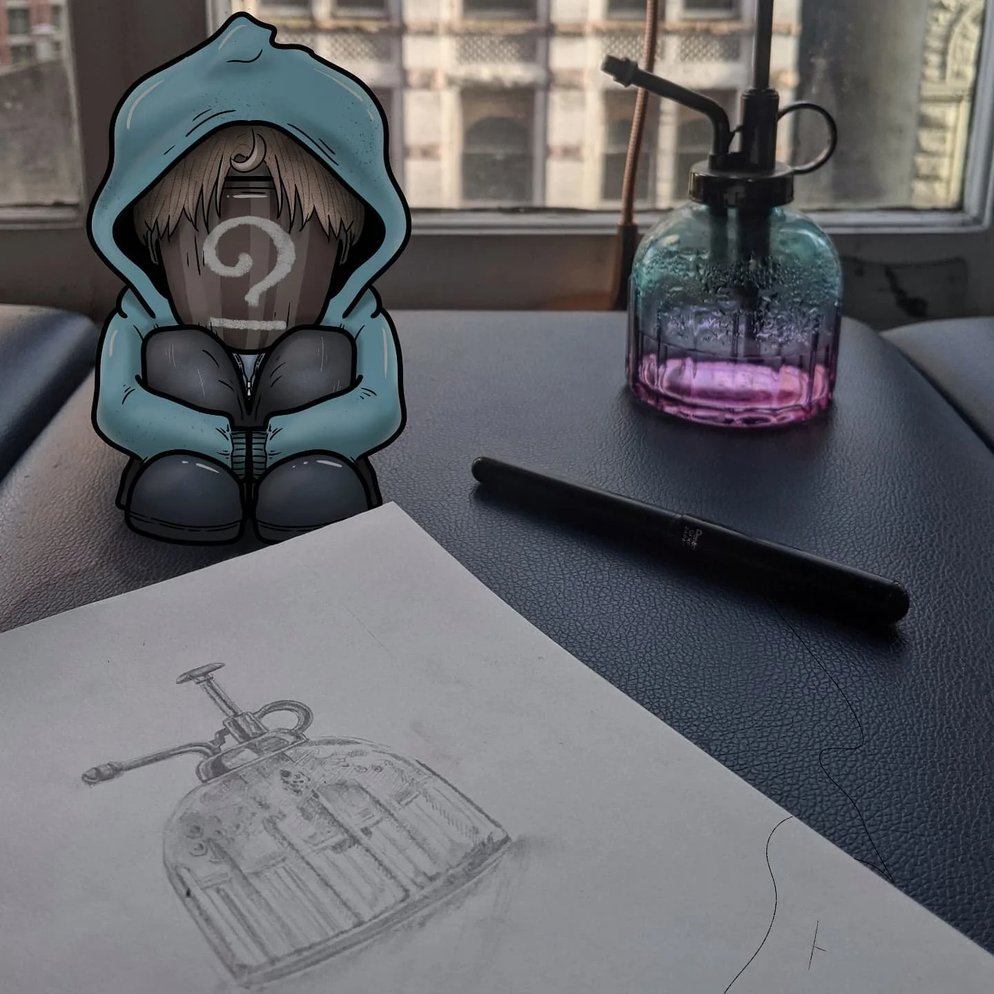 Tried something I never thought I'd be able to accomplish or even attempt, and started practicing realism using traditional illustration techniques. I still have a long way to go but I am excited to see if I can develop it and hopefully make some sic