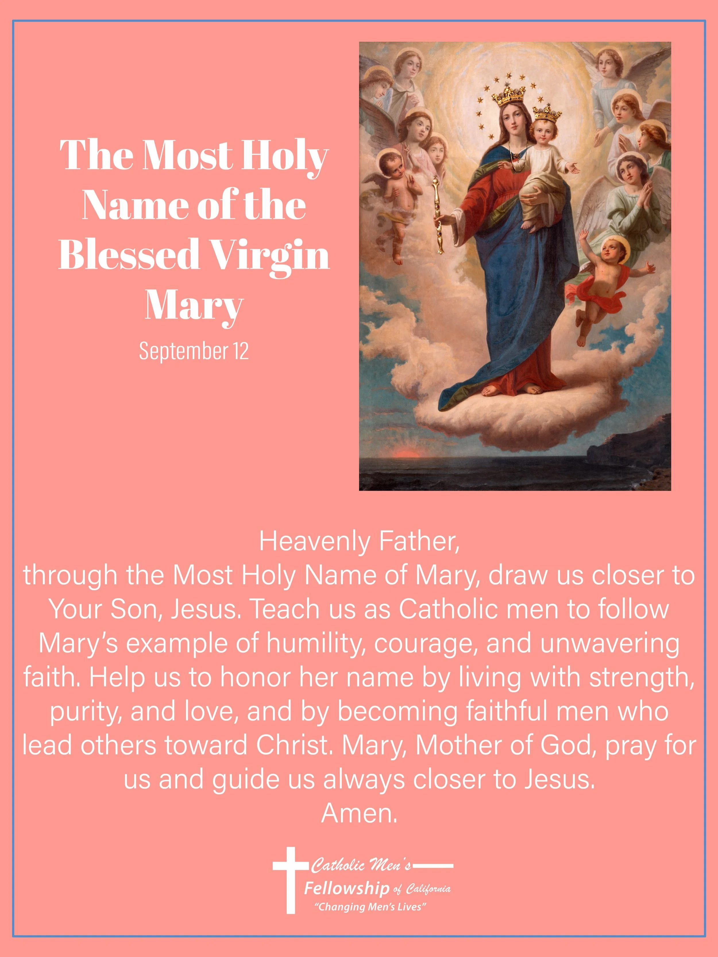 ✨The Feast of the Most Holy Name of the Blessed Virgin Mary ✨

#catholic #feastday #blessedvirginmary #holynameofmary