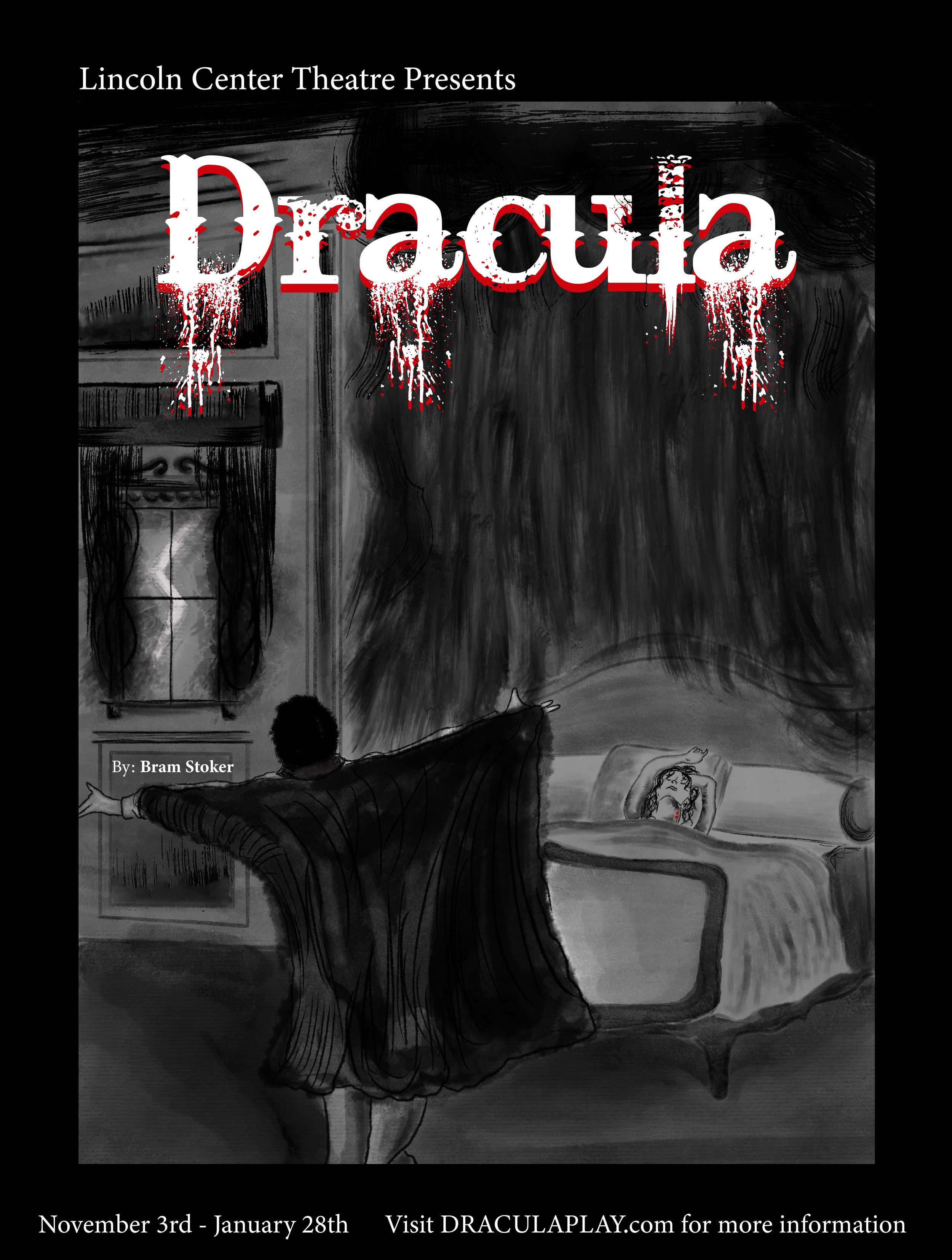 "Dracula" Procreate & Illustrator 