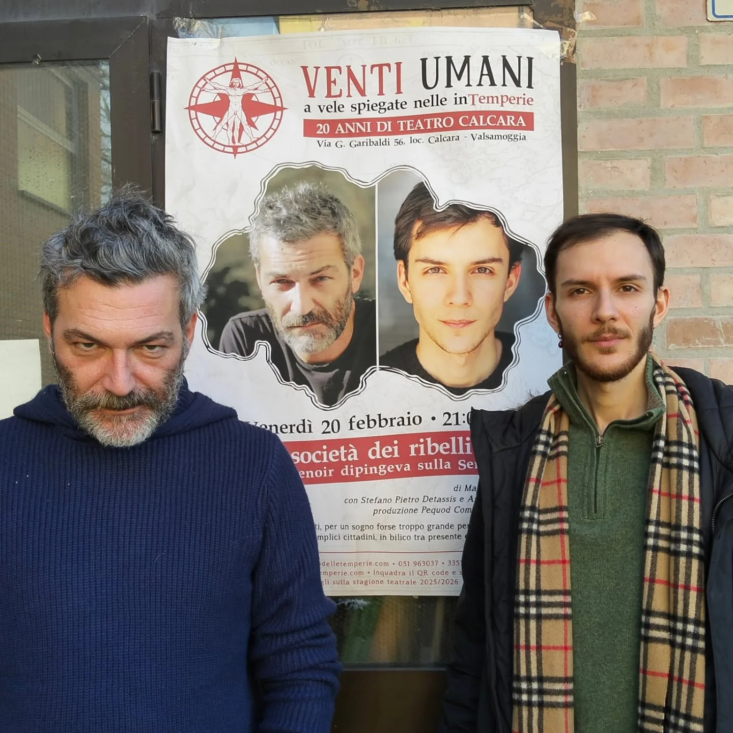 La societ&agrave; dei ribelli (prima e dopo il caff&egrave;)
Stasera, Teatro Calcara ore 21.