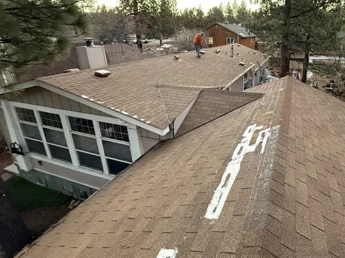 Roof before remodel
