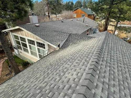 Roofing after remodel by National Construction in Orange County