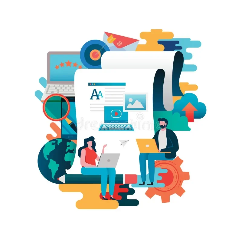 blogging-blogger-freelance-creative-writing-copy-writer-content-management-job-journalist-flat-cartoon-character-illustration-138916445.webp