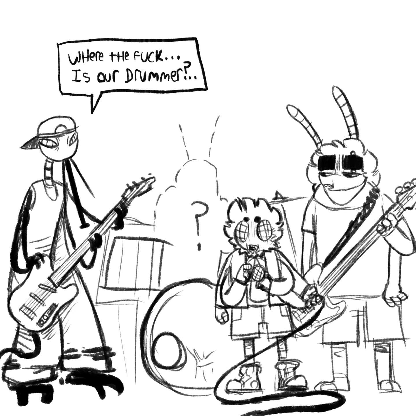 Bugband 2: bugspray

#bugs #comic #music #musicnerd #digitalart #digitalsketch