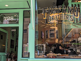 Toscano Brothers in North Beach