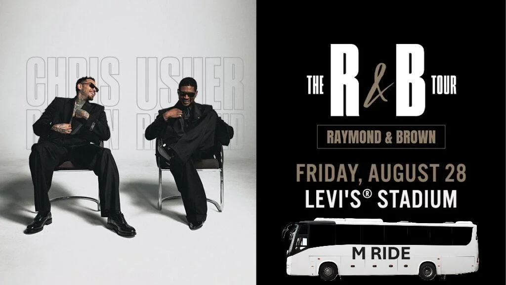 R&amp;B Tour Shuttle Tickets: Round Trip to Levi’s Stadium August 28th