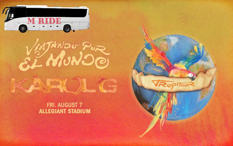 Karol G Shuttle Tickets: Round Trip to Allegiant Stadium August 7