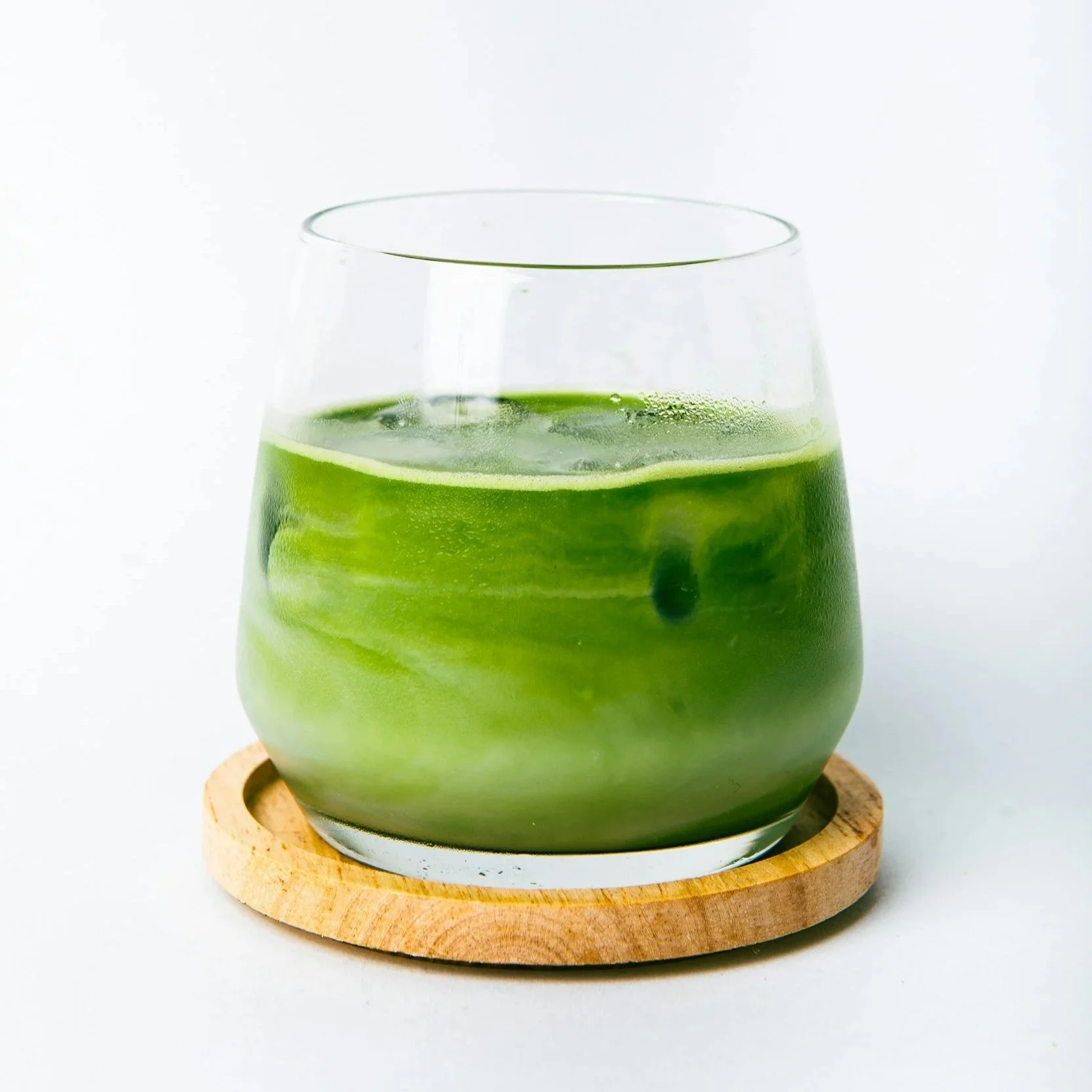 Vanilla Honey Iced Matcha Latte