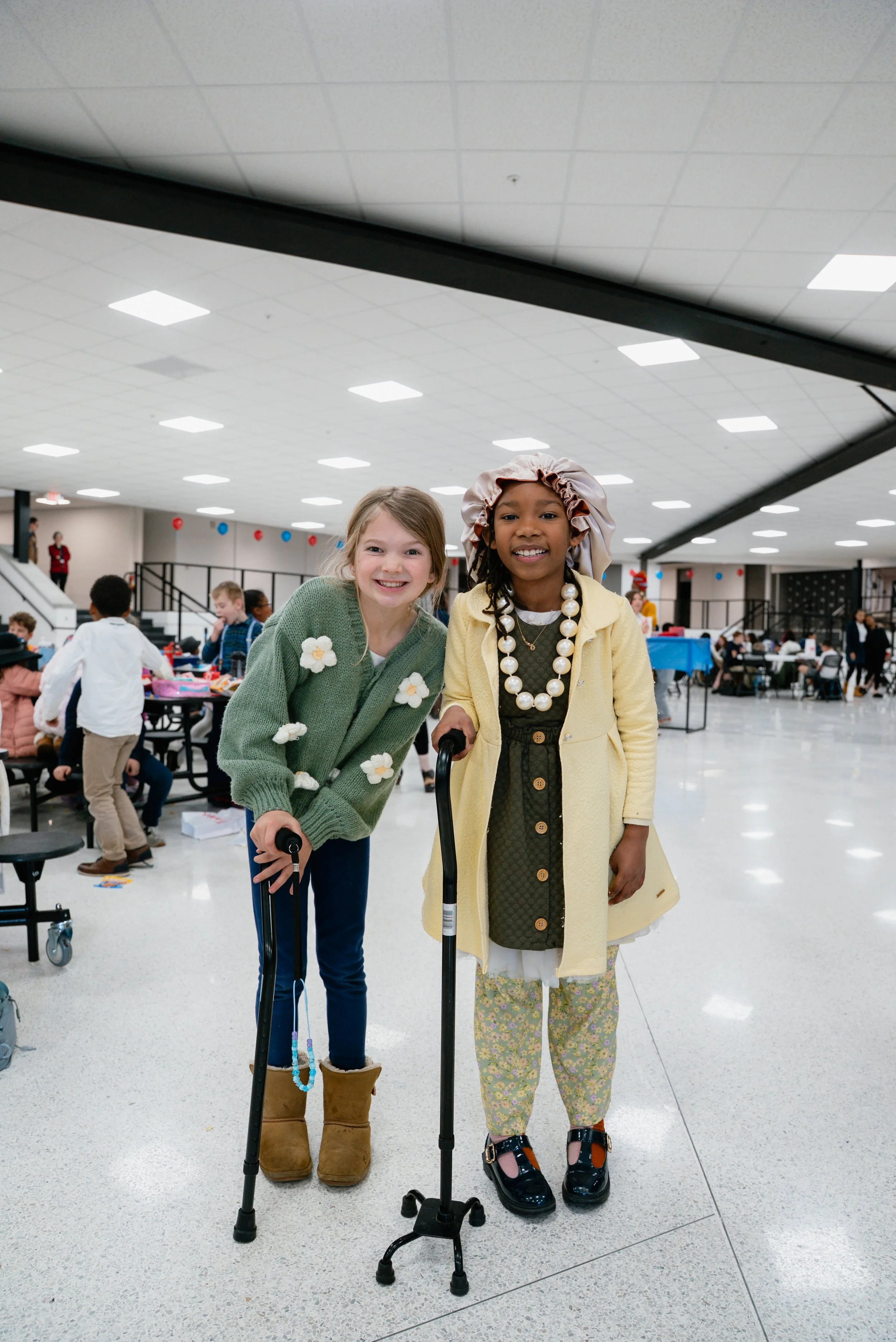 A rendering of the future high school hallway at Kingdom Heights Preparatory School in Huntsville, Alabama, showcasing state-of-the-art facilities for private Christian education.
