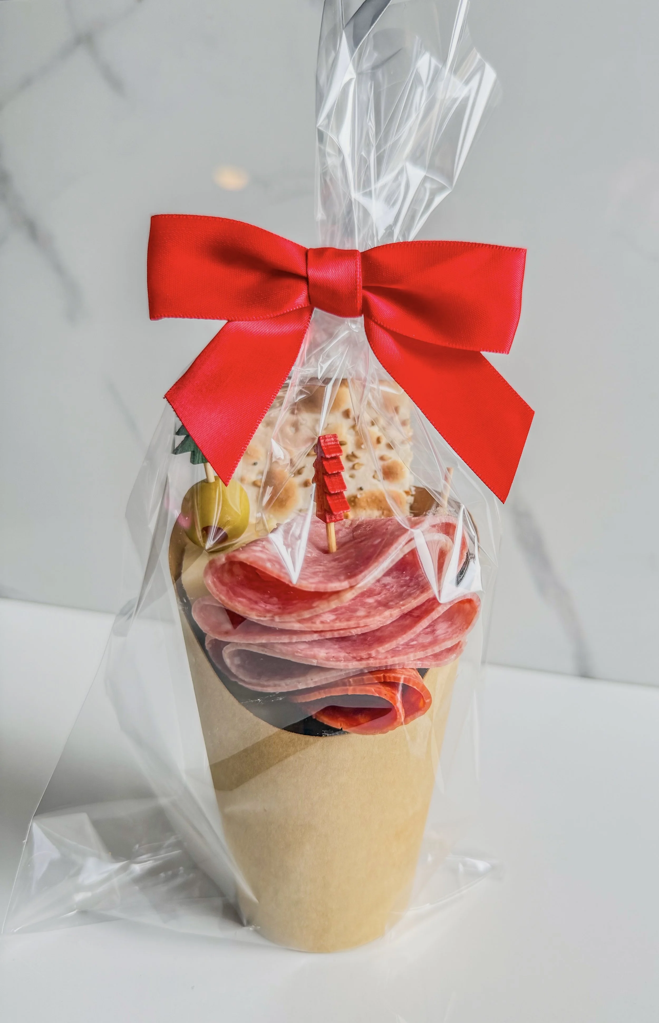 Christmas Charcuterie Cup