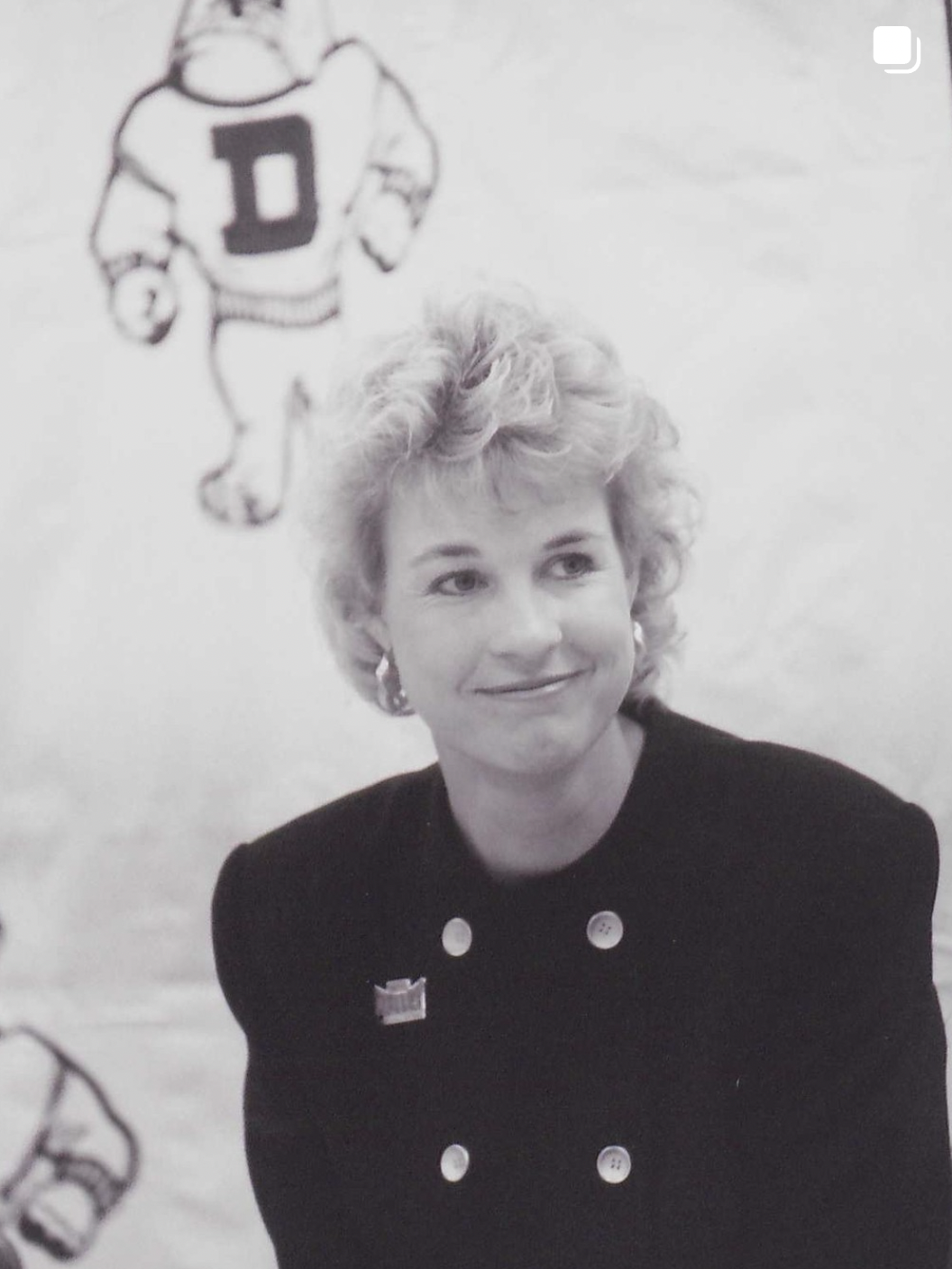 An incredible run for three Drake basketball legends. Former @drakewbb head coach Lisa Bluder, Jan Jensen, JO'91, GR'96, and Jenni Fitzgerald, BN'90, helped lead @iowawbb to back-to-back national championship game appearances. The Bulldog community i