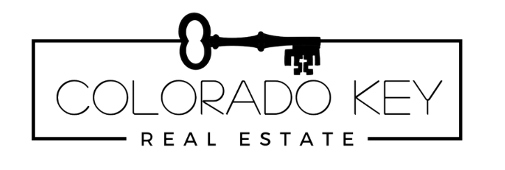 Logo for Colorado Key Real Estate featuring a key and house outline.