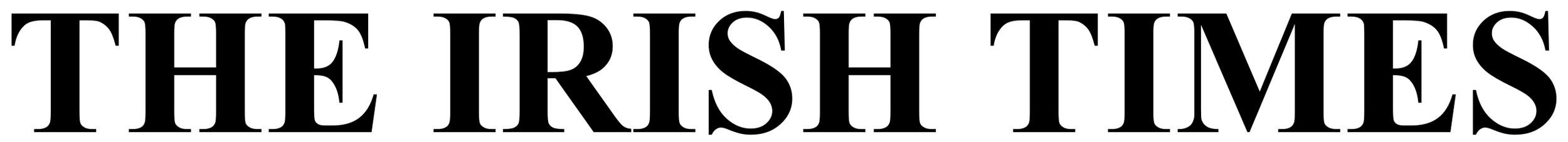 The Irish Times logo in black text on a white background.