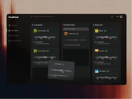 finalfinal: finally, music collaboration made simple
