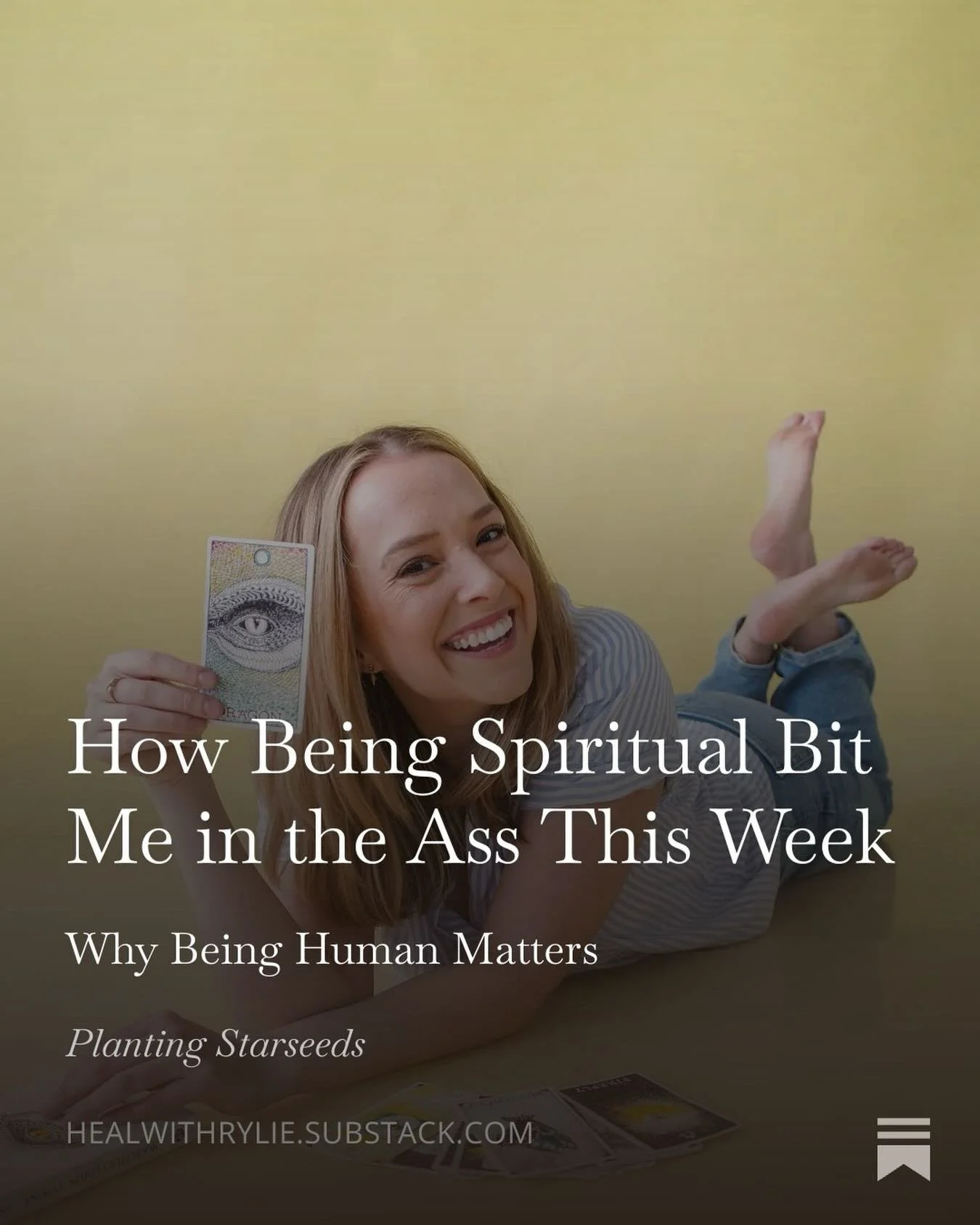 💌 NEW PLANTING STARSEEDS TODAY 💌 And she&rsquo;s a goooood one. A quick excerpt:

&ldquo;And then I dreamt of my ex.

And then I saw three men in a day that made me do a double-take, thinking it was him.

Then I saw two license plates of the state 