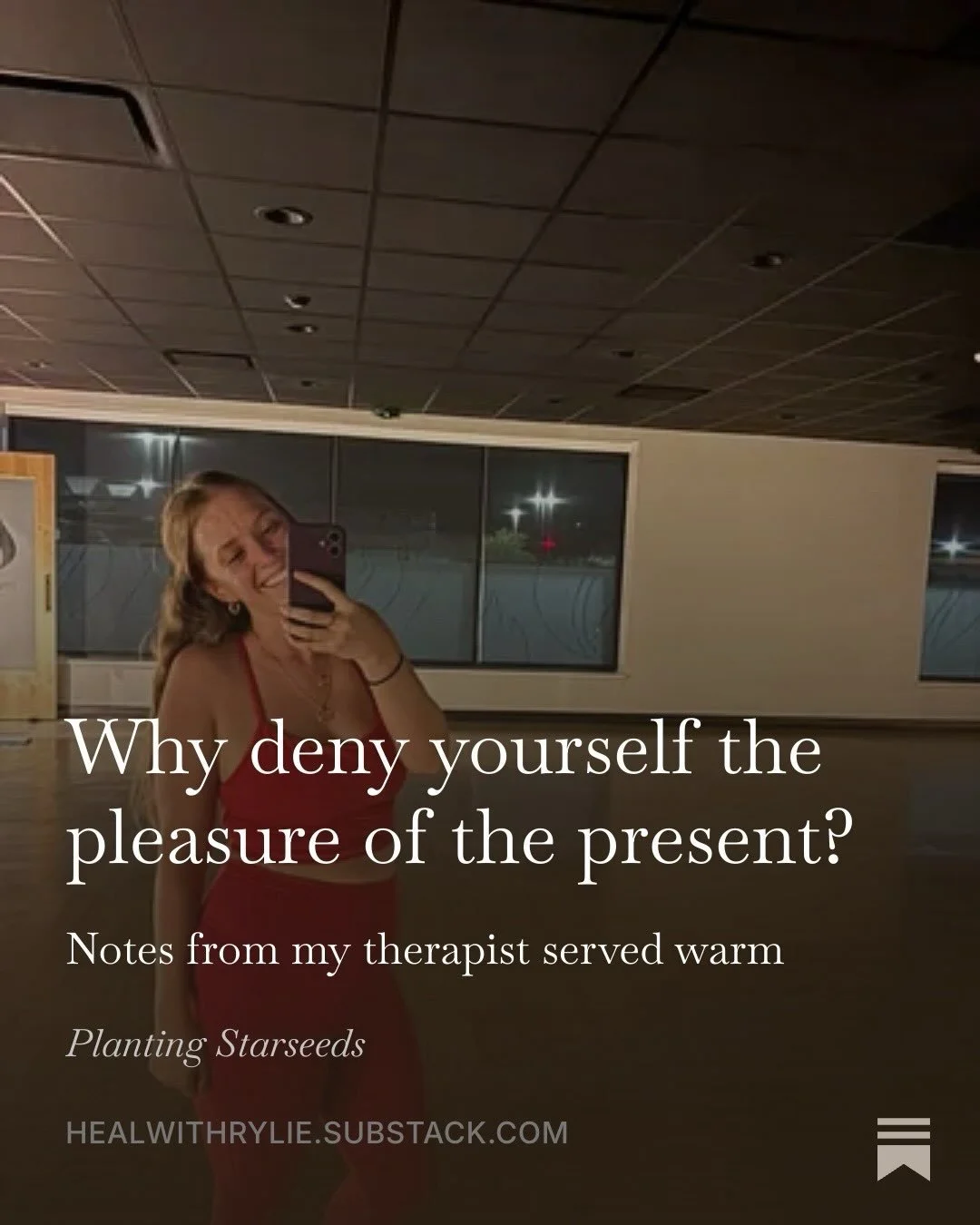 Pull up a chair, there&rsquo;s tea to be spilt 🤭✨ 

&ldquo;She took a deep breath to remind her mind and clitoris that she was indeed almost thirty, and she was not going to go home with him.&rdquo; 

Subscribe to Planting Starseeds at the link in m