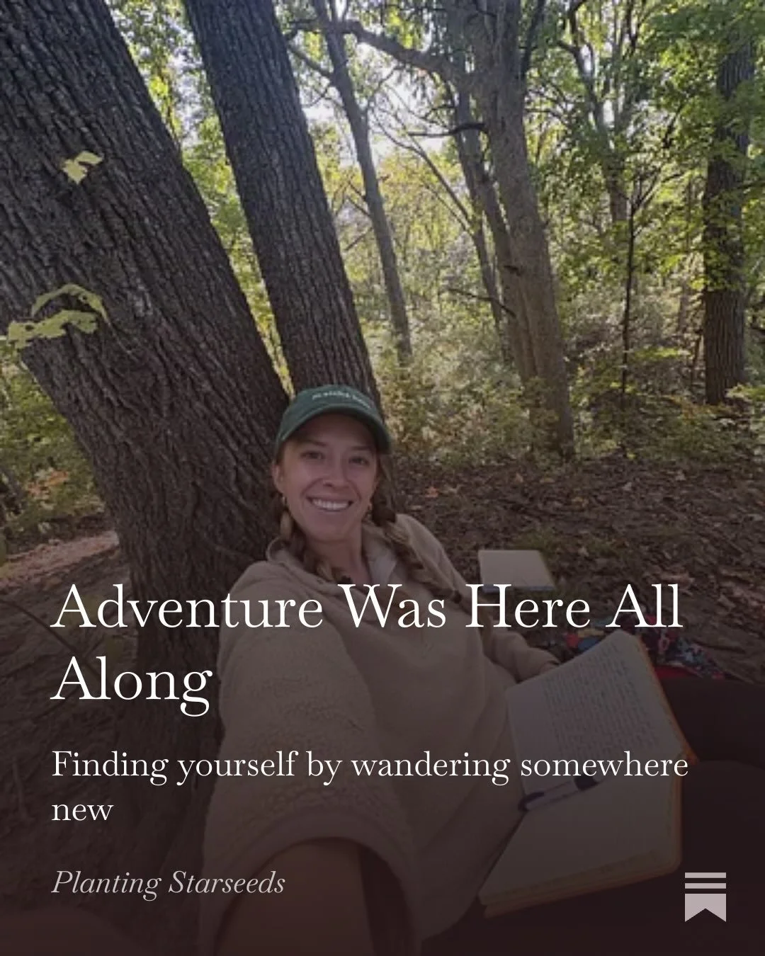 Bring back wandering 🤍💫

A trip to Weston last week inspired this week&rsquo;s Planting Starseeds on Substack. 💌

Remember, you don&rsquo;t need a grand trip to explore somewhere new. Adventure is in your backyard. 

Stickbugs, mushrooms and butte