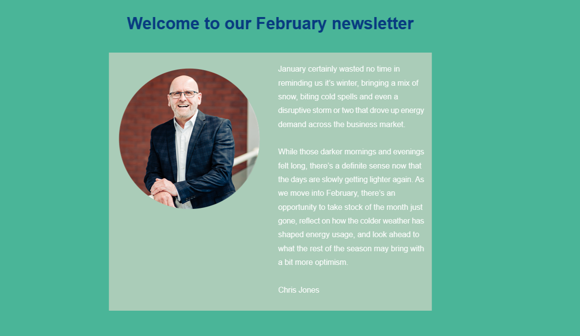 CEB Newsletter - February 2026