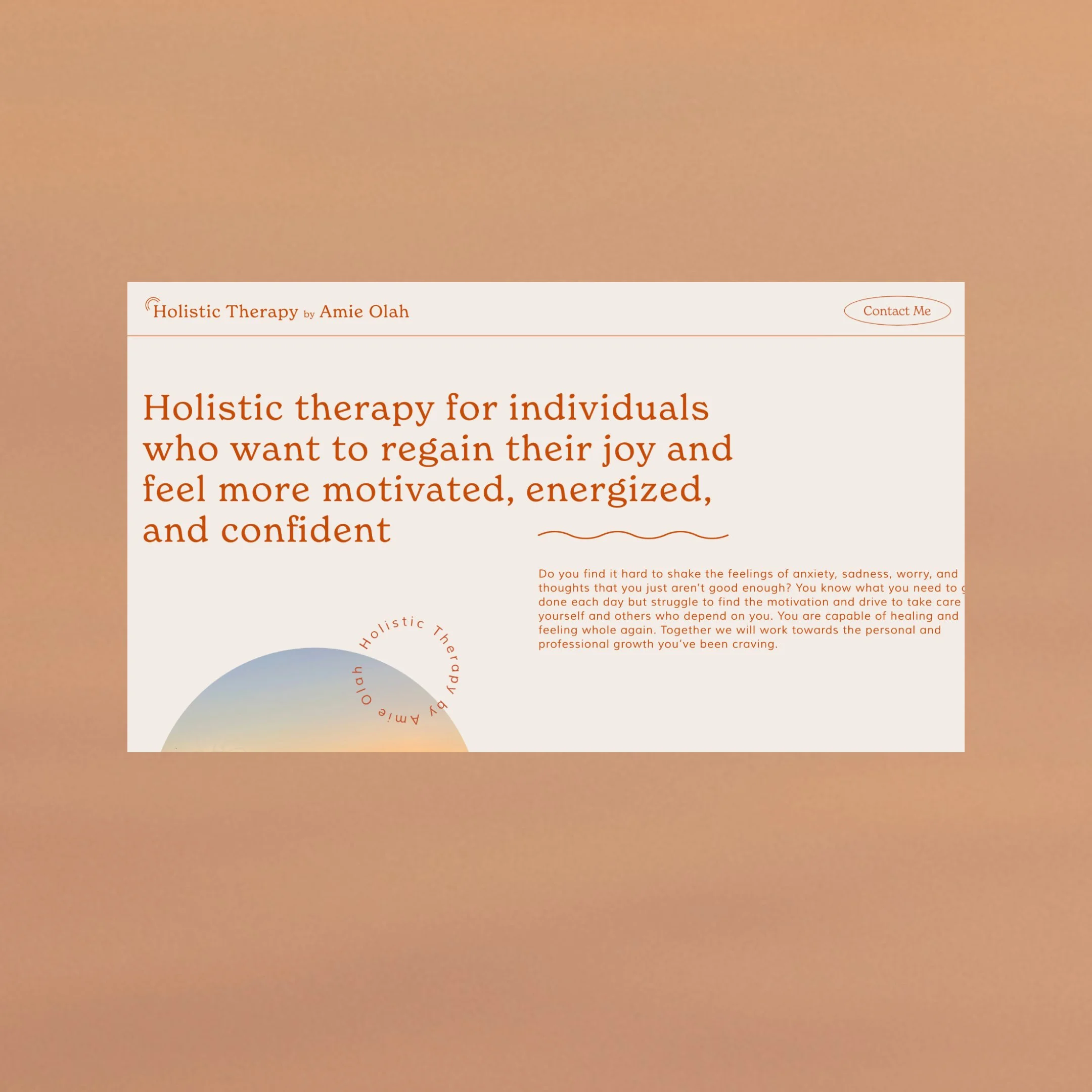 Holistic Therapy by Amie Olah