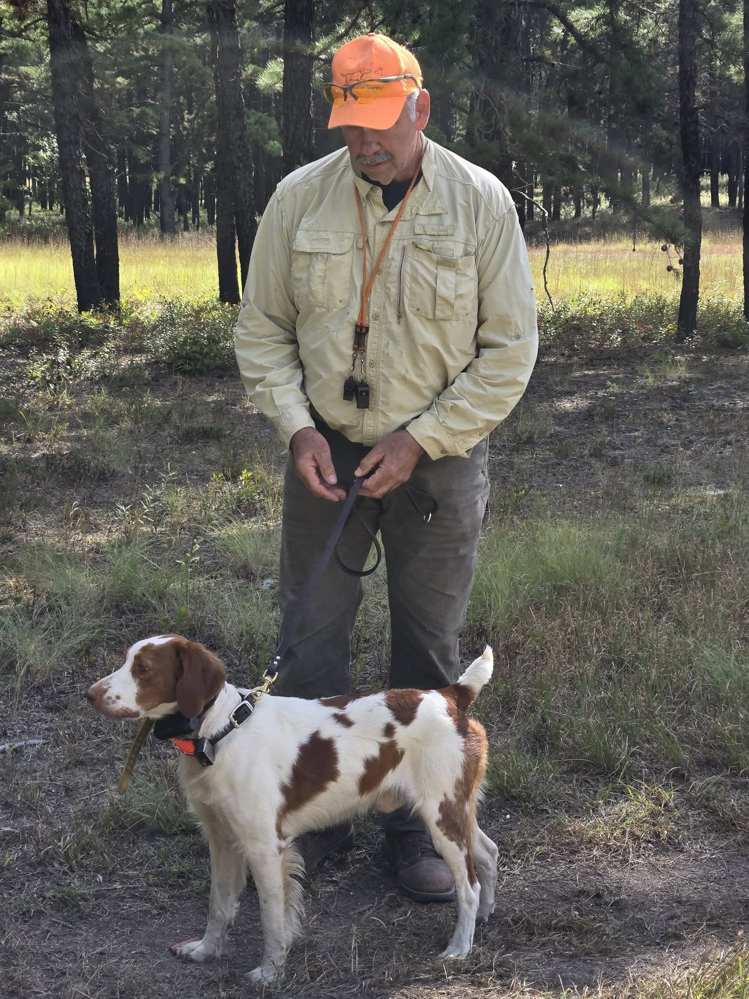 Tim with dog at Start Line.jpg