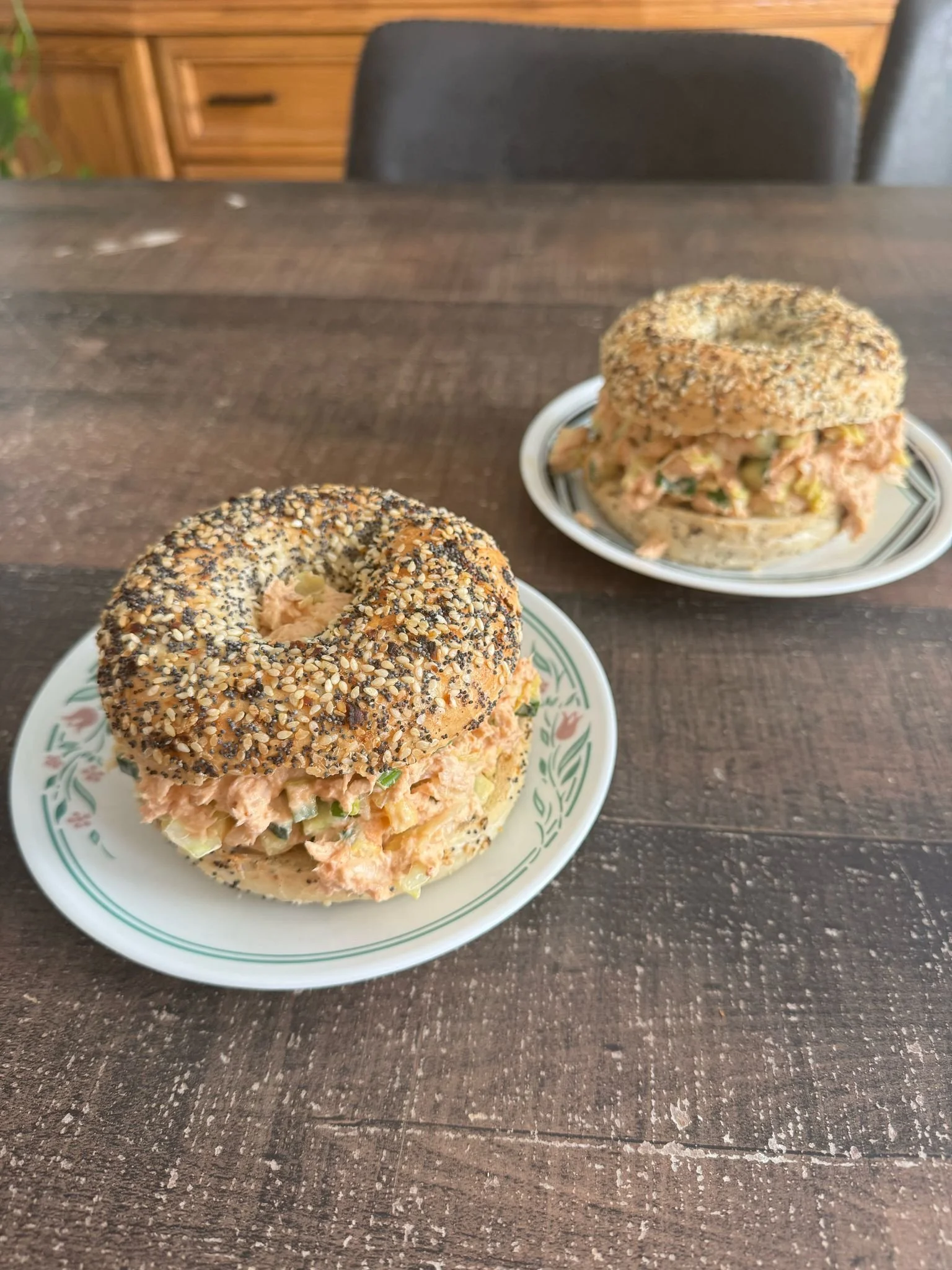 Spicy Tuna Bagel