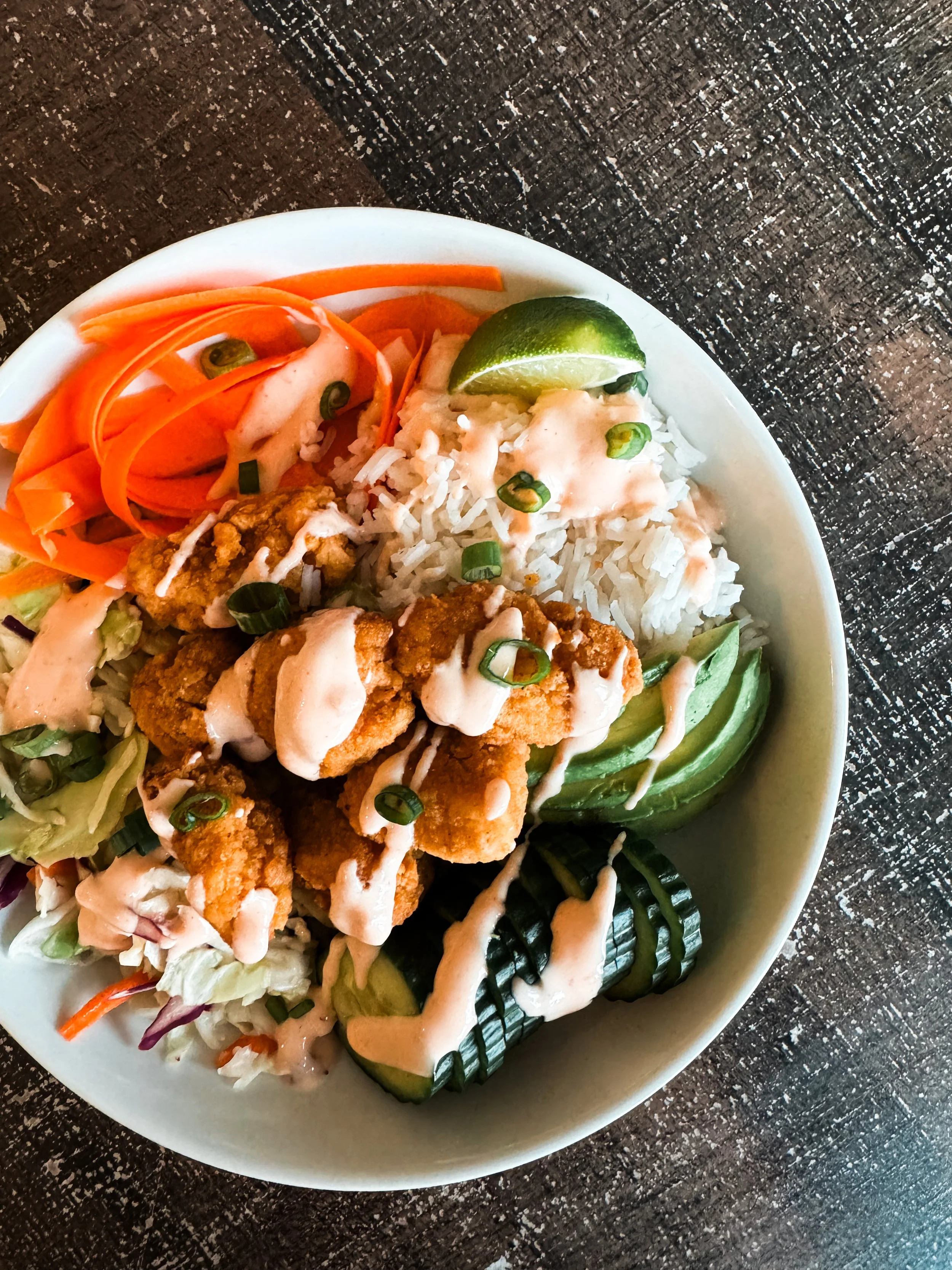 Bang Bang Chicken Bowls