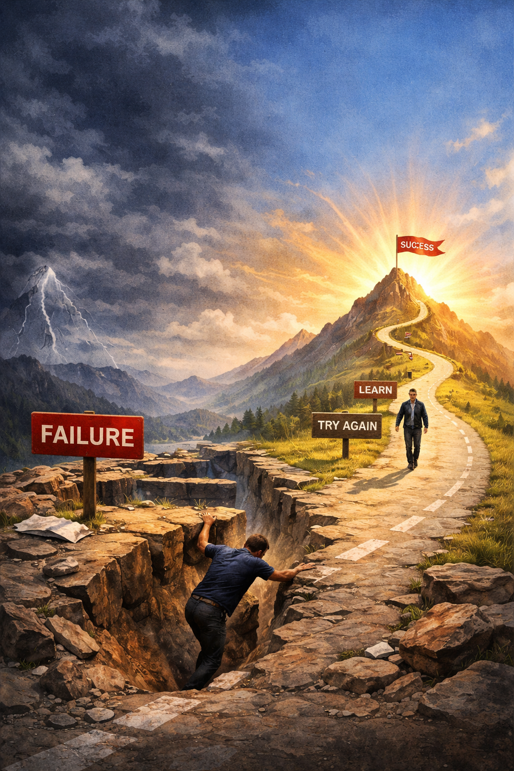 The Road to Success Runs Through Failure