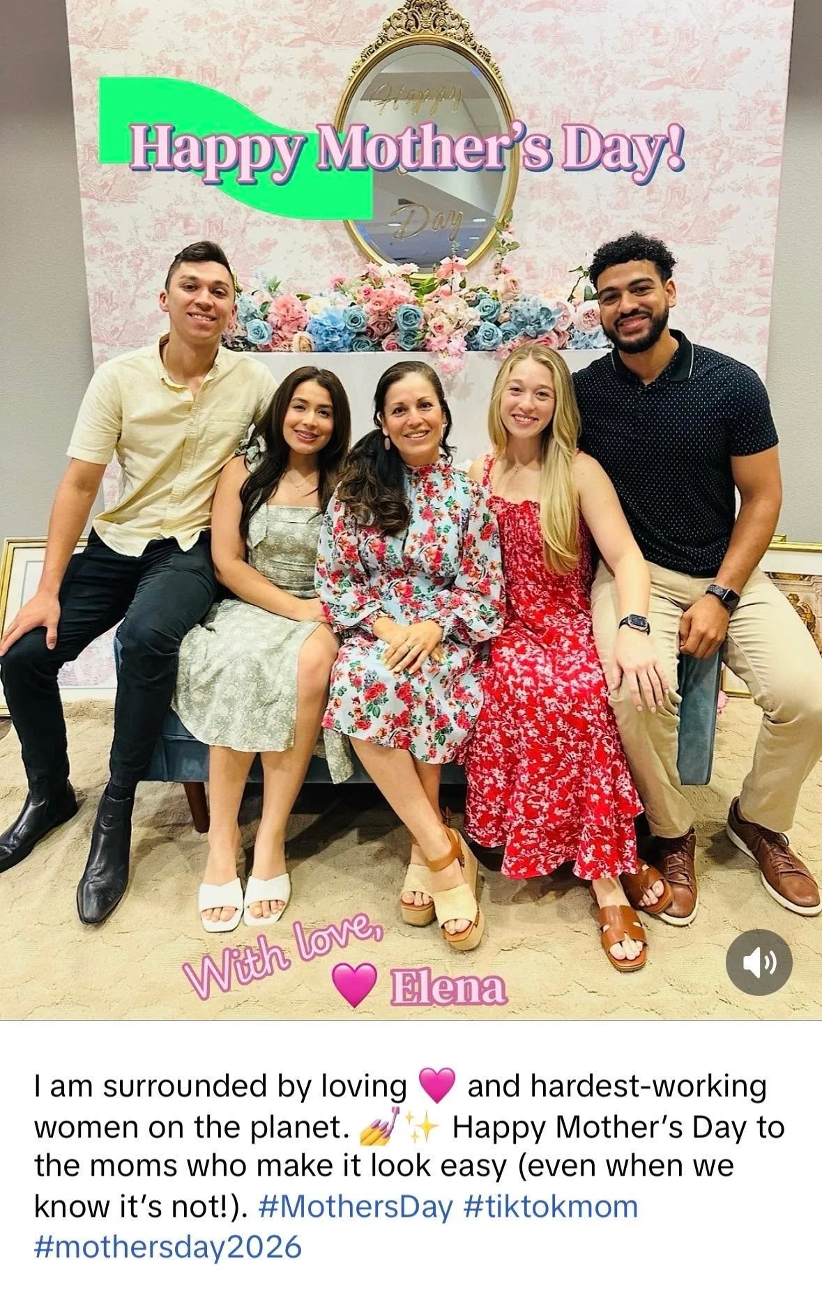 Cheers 🥂 to the multitaskers, the heart-menders, and the snack-getters. 

Happy Mother&rsquo;s Day! 🌸🩷🫶🏼

A million blessings 🙏

Continue to radiate love, patience and guidance💫💕 💫

With love,

Elena 🌷

#mothersday #everyonefollowers