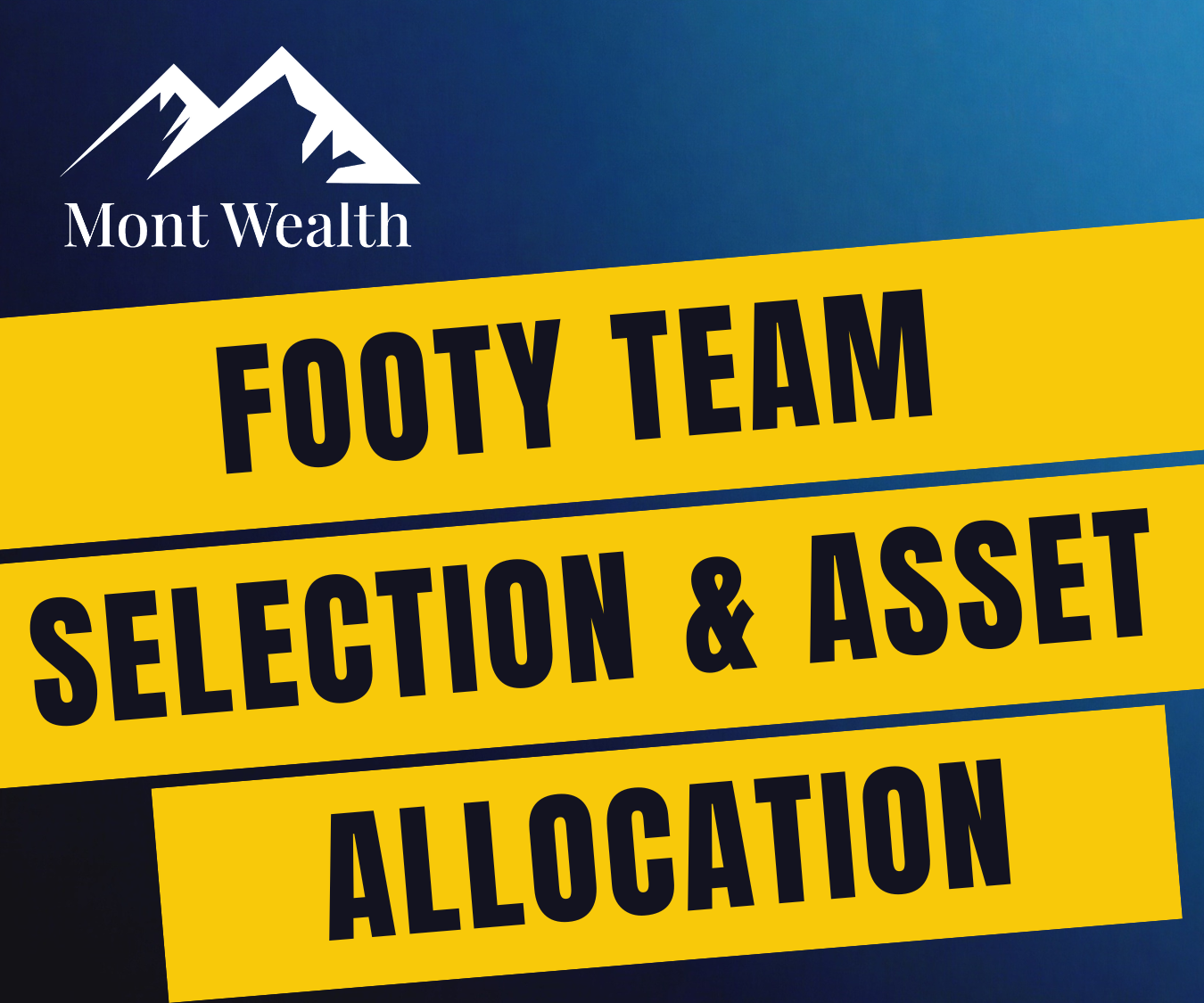 Mont Wealth Income Report March 2025 on blue background with logo