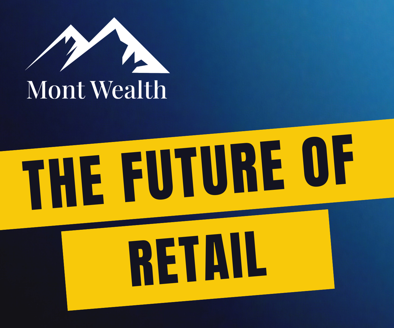 Mont Wealth February 2025 Strategic Growth Report cover with logo and yellow text on blue background.