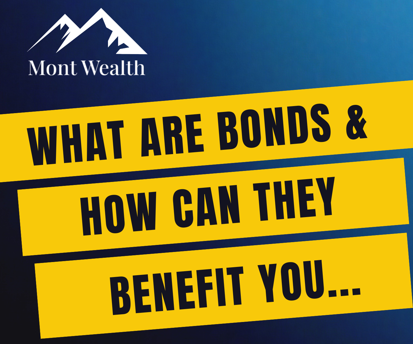 Mont Wealth Income Report March 2025 on blue background with logo