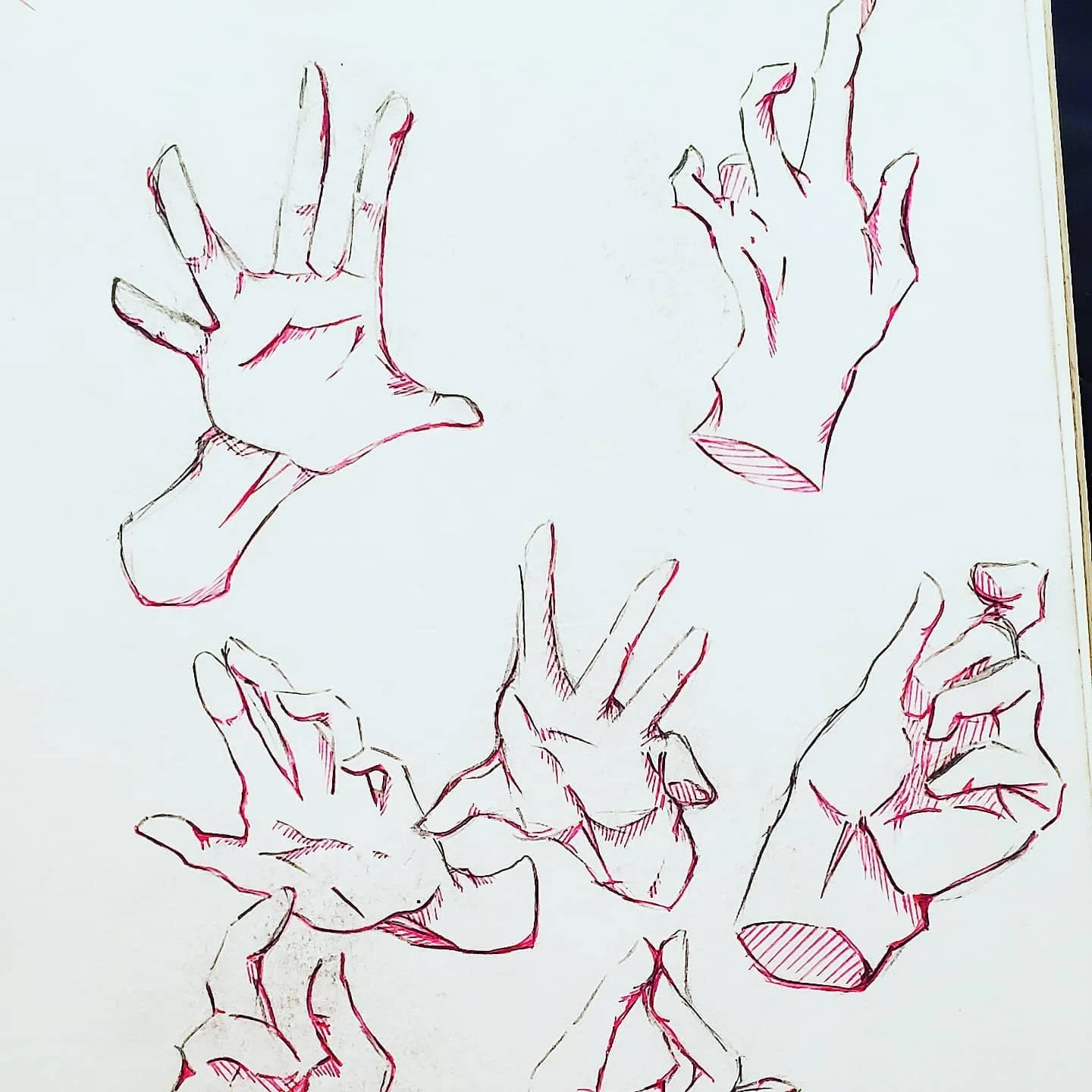 Just a small collection of doodles and anatomy practice from my sketchbook :D
.
.
.
.
.
.
.
#theluckiestbwoy #traditionalart #hands #cute #micronpen #art #artist #artistsoninstagram #artistsofinstagram #aesthetic #doodle #doodlesofinstagram #practice