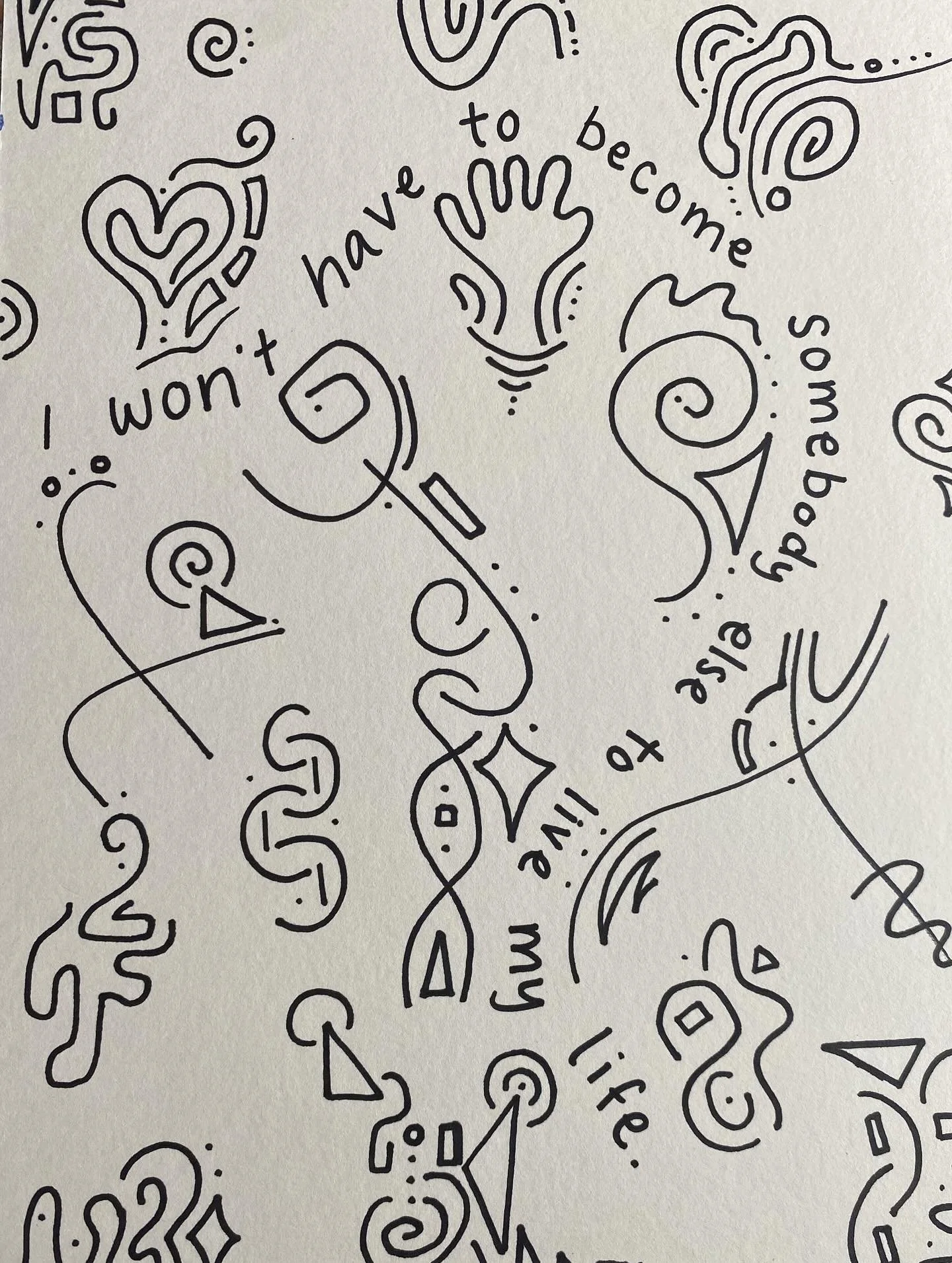 I have been overlooking and disrespecting my desires for a long time to the point where now I have the fear that doing the “right” thing and living the life I genuinely want can’t be the same thing. 
I’m still discovering wha