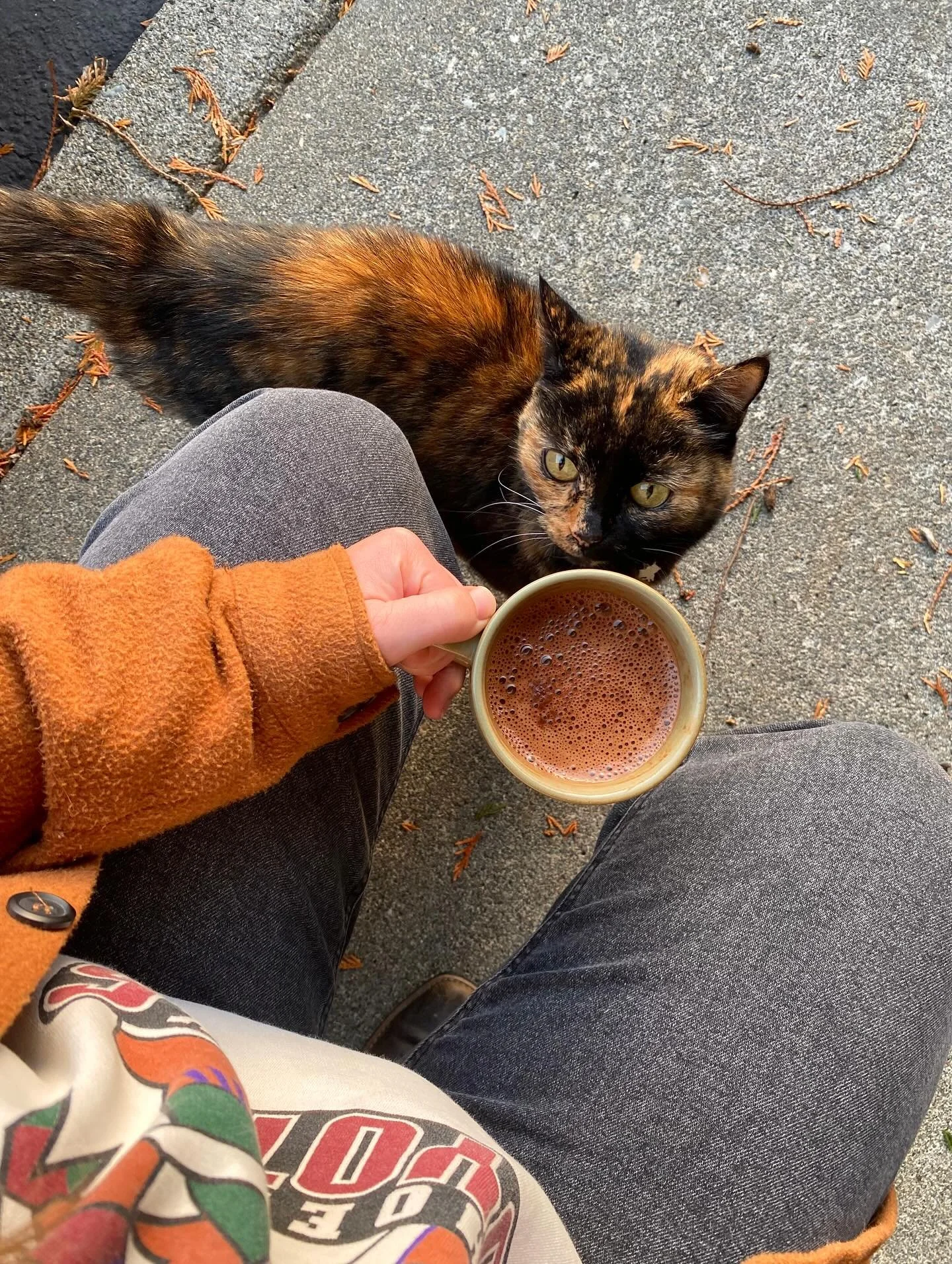 Been thinking about how it must be hard for my people to find me if I&rsquo;m not acting like myself. Slowly letting the performance and people pleasing shed so I can feel supported by the people who stay around for my rawness ❤️&zwj;🔥