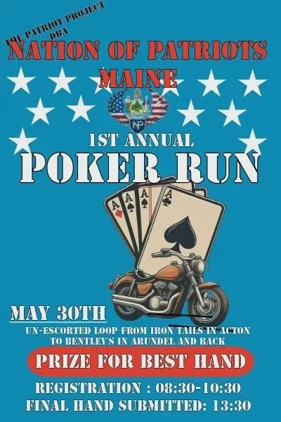 Nation of patriots poker run