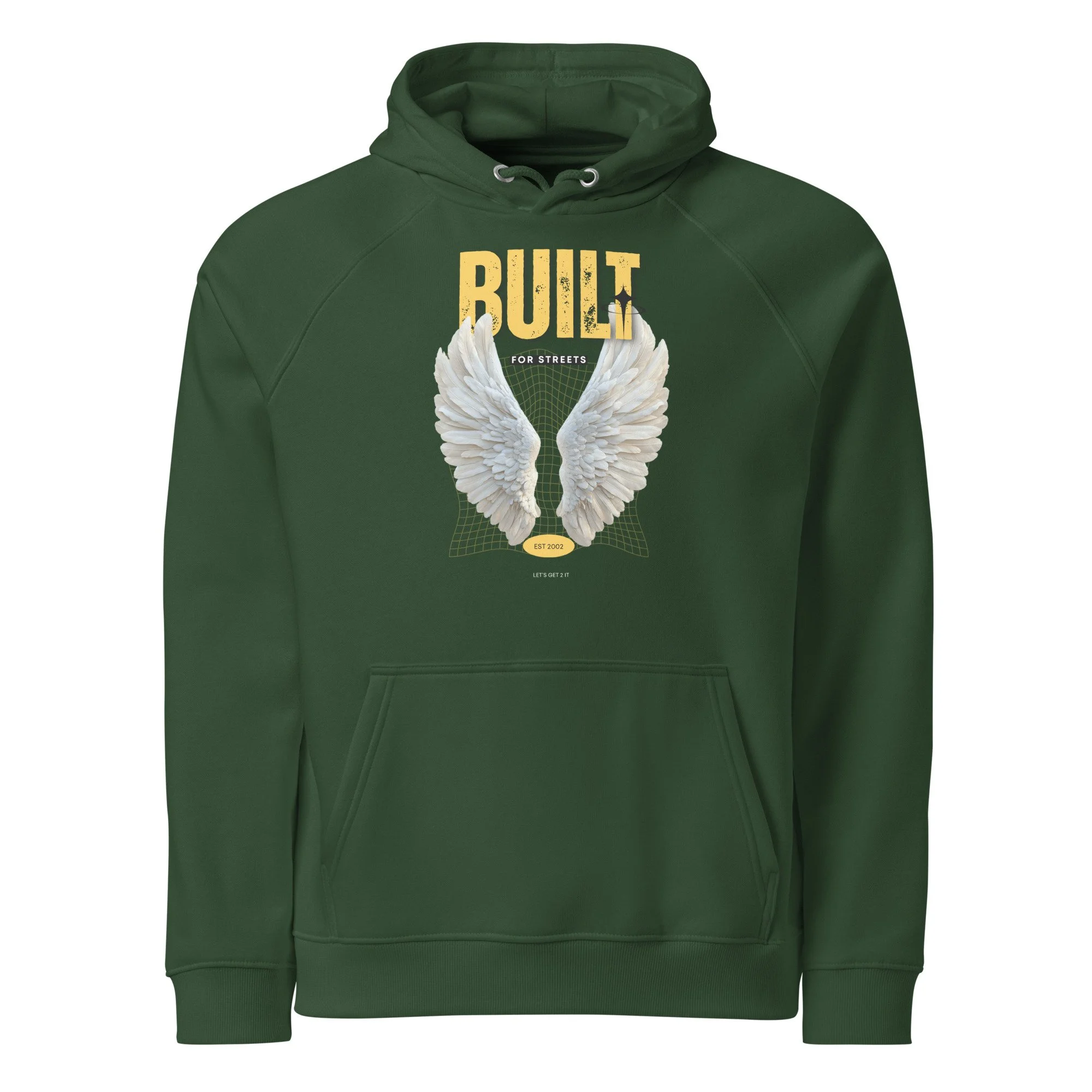 unisex-eco-raglan-hoodie-bottle-green-front-68929724883cf.jpg