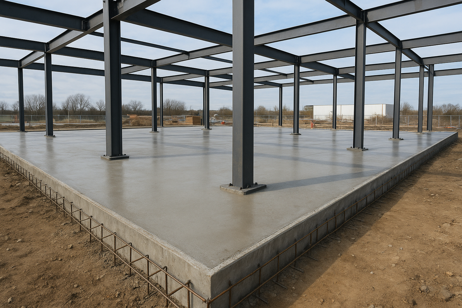 Concrete and Steel: The Foundation of Strong  Construction