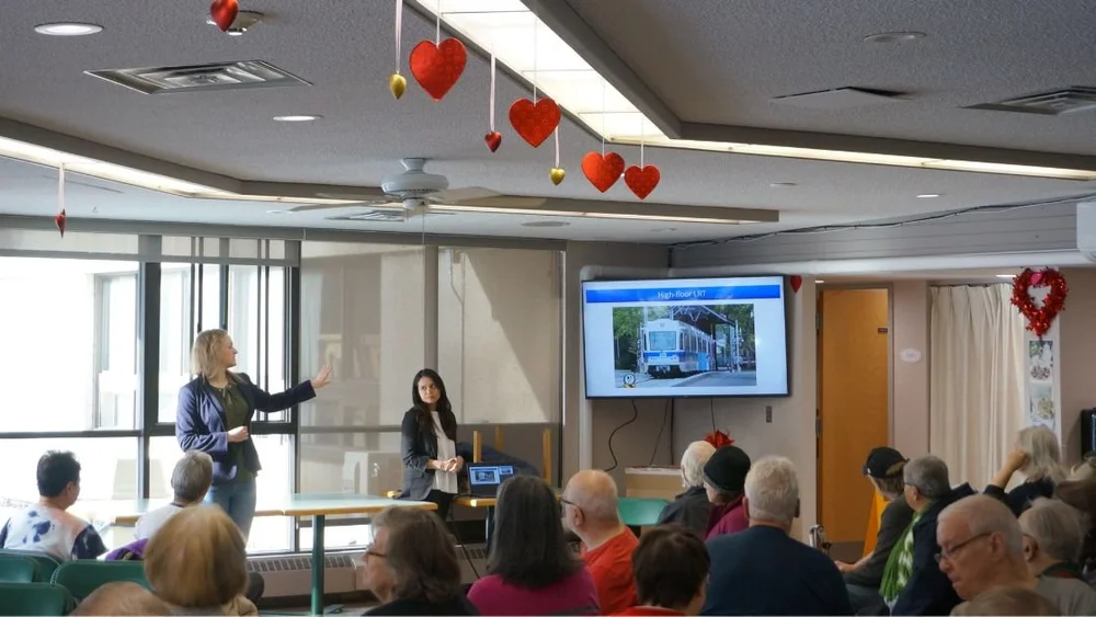 Public consultation session with community members