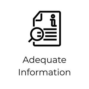Adequate Information