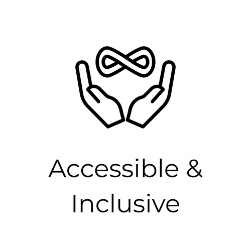 Accessible and inclusive