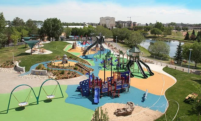 Broadmoor Park in Sherwood Park, Alberta