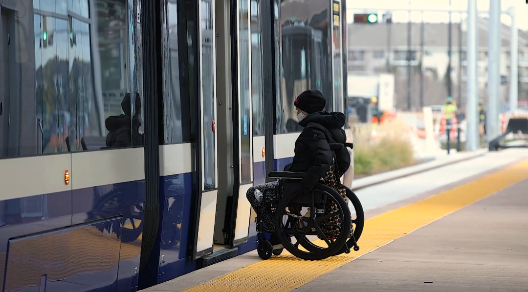 Accessibility Program for a New Transit Line