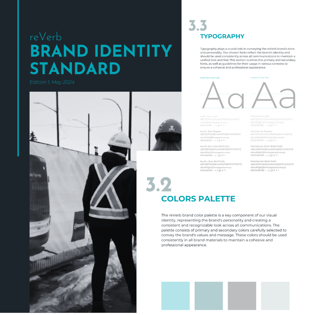 Brand identity standard.