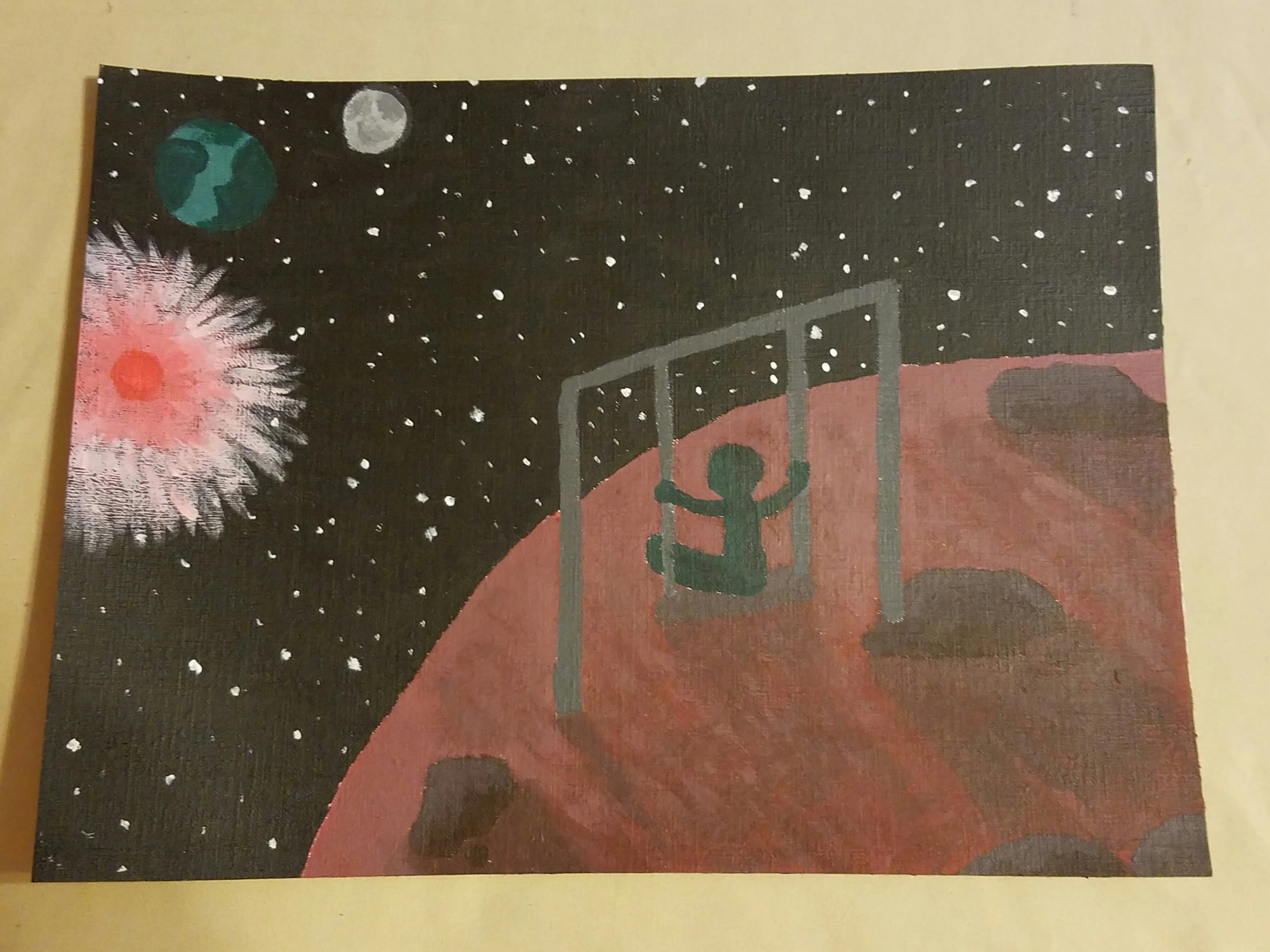 "martian sunset"