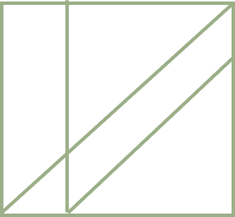 Random geometric square shape