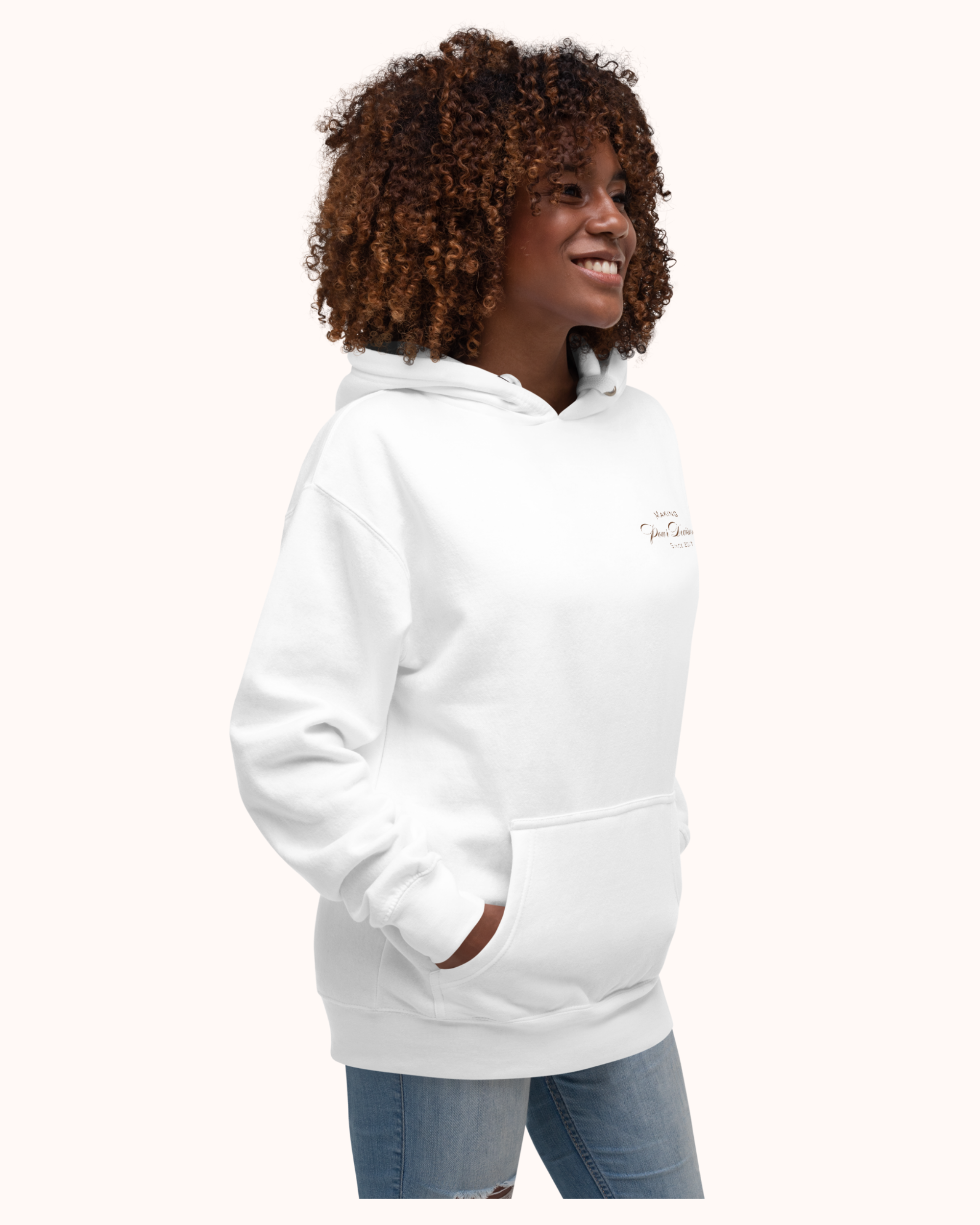 The Real Wine Snobs Snob Hoodie features women raising wine glasses beneath the brand crest. A fleece-lined hoodie designed for tastings, girls’ nights, and wine lovers with a little attitude.